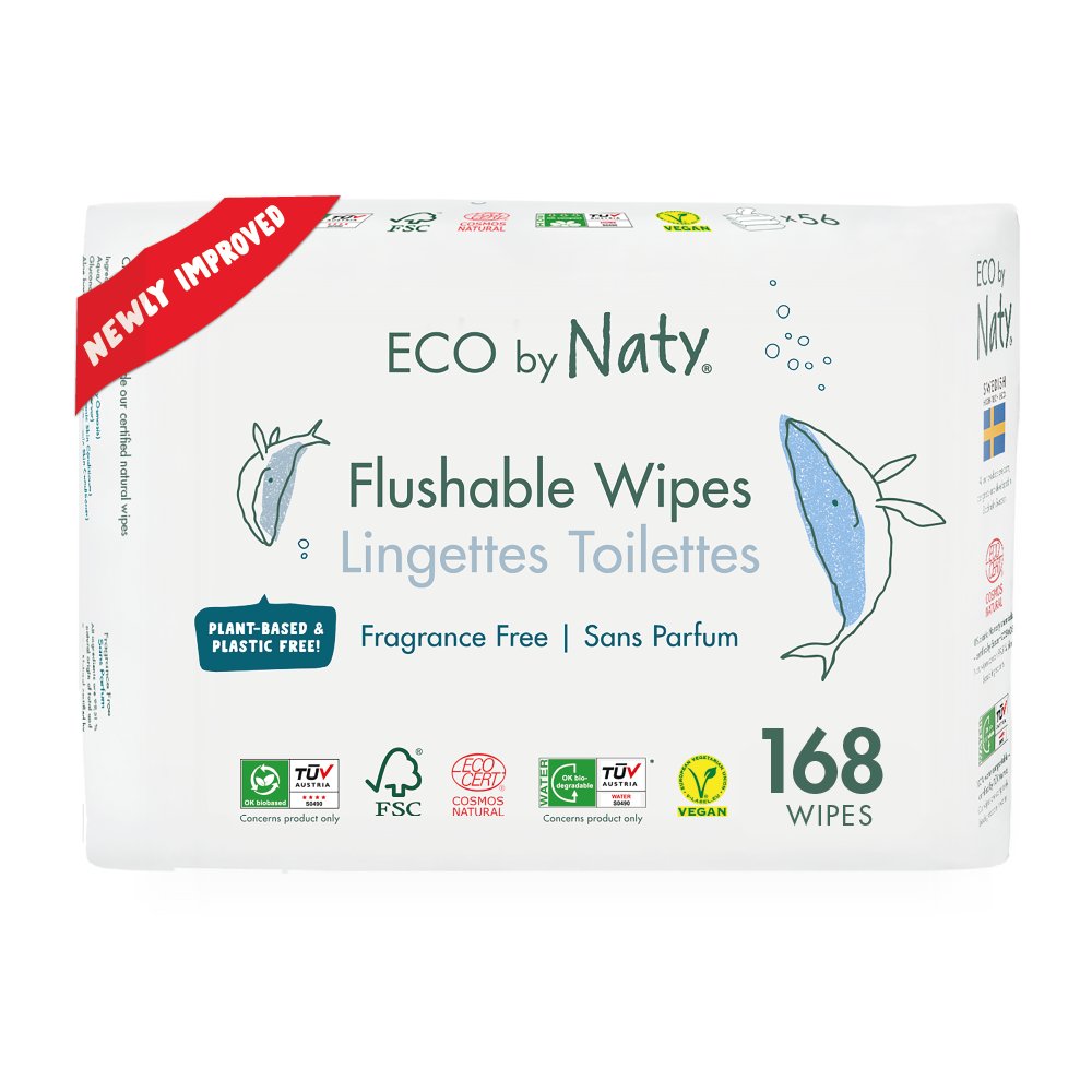 Toallitas desechables WC Pack triple (168 unidades), , large, Eco by Naty